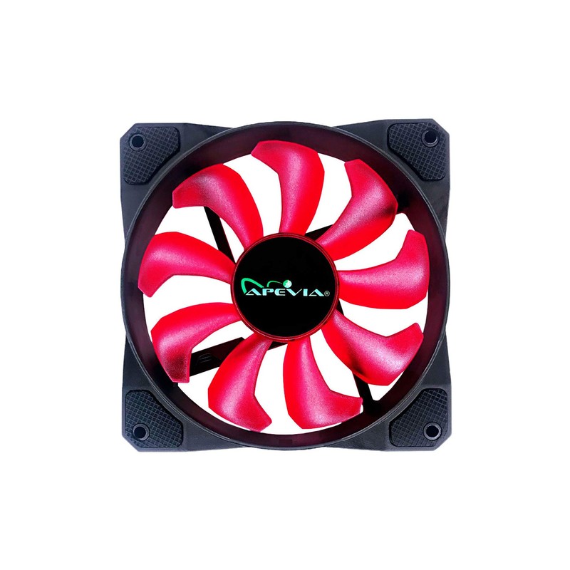 APEVIA CO12L-RD Cosmos 120mm Red LED Ultra Silent Case Fan