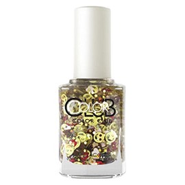 Color Club Nail Lacquer Nailmoji, Holographic Glitter Shade, 0.5 Fluid Ounce