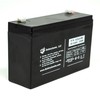 (5 Pack) 6V 12AH TP6-12 WP12-6S Sealed Lead Acid Battery