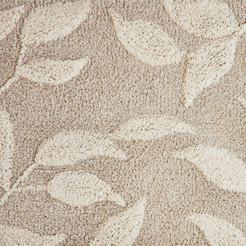 Dreams & Drapes - Natural Leaf Bath Mat (50 x