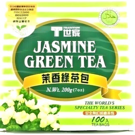 Tradition Jasmine Green Tea Bag (100 bags) 200g (7 oz)