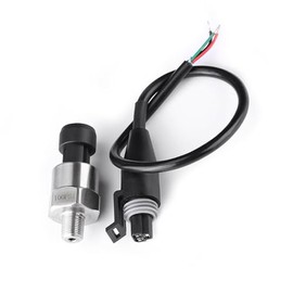 Pressure Transducer Pressure Sender Stainless Steel Sensor 100 Psi Pressure Transducer (100PSI)
