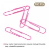 sourcing map Paper Clips Medium Size 2 Inch Vinyl Coated