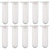 CMJ™ 10 x 5ml Clear Plastic Test Tube Centrifuge Vial