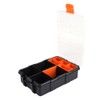 Components Storage Box,Plastic -Duty Tool Storage Box Two-Layer Components Storage