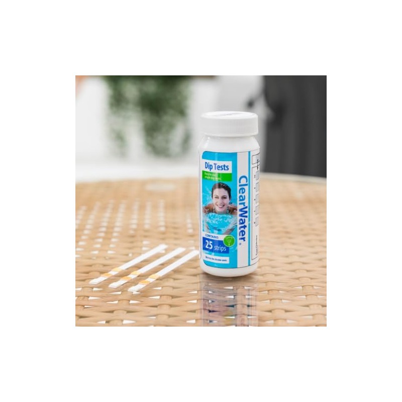 Clearwater Hot Tub, Pool and Spa Test Strips x 100-3