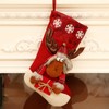 Hanging Christmas Holiday Stockings Sock Gift Bag Hanging Pendant Christmas
