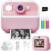 Instant Camera, Front Rear Dual Selfie Kids Camera with 1080P