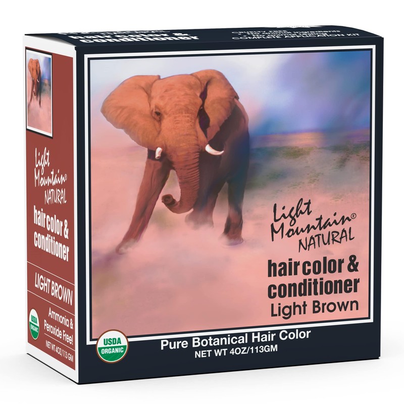 Light Mountain Henna Light Brown (1x4 Oz)