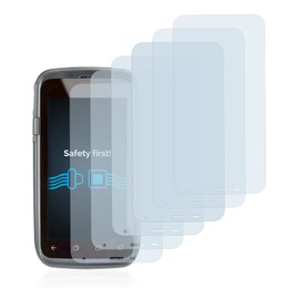 Savvies 6 Pack Screen Protector compatible with Honeywell Dolphin CT60 XP Protection Film Clear