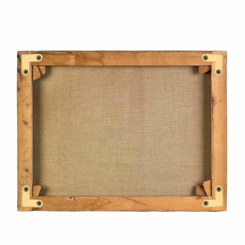 6Pcs Antique Brass Flat Corner Bracket Sturdy Angle Brackets Corner