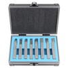 Accusize Industrial Tools 3/8'' 8 Pc H.S.S. Tool Bit Set,