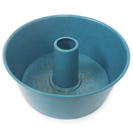 Angel Nourriture gâteau en étain anti-adhésif 24,1 cm 15 Tasse, Bleu