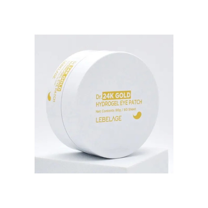 Bidameun Parches Coreano Hidrogel Para Ojos Colágeno Y Oro