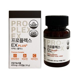프로플렉스 이엑스 플러스 400mg x 90캡슐 1개 / 써클 Proflex EX Plus 400mg x 90 Capsules 1 Pack / Circle