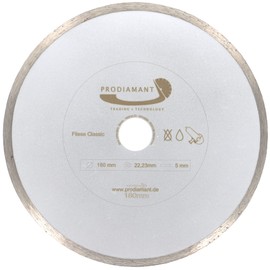 PRODIAMANT Diamond Cutting Disc Tile 180 mm x 22.2 mm Diamond Cutting Disc 180 mm