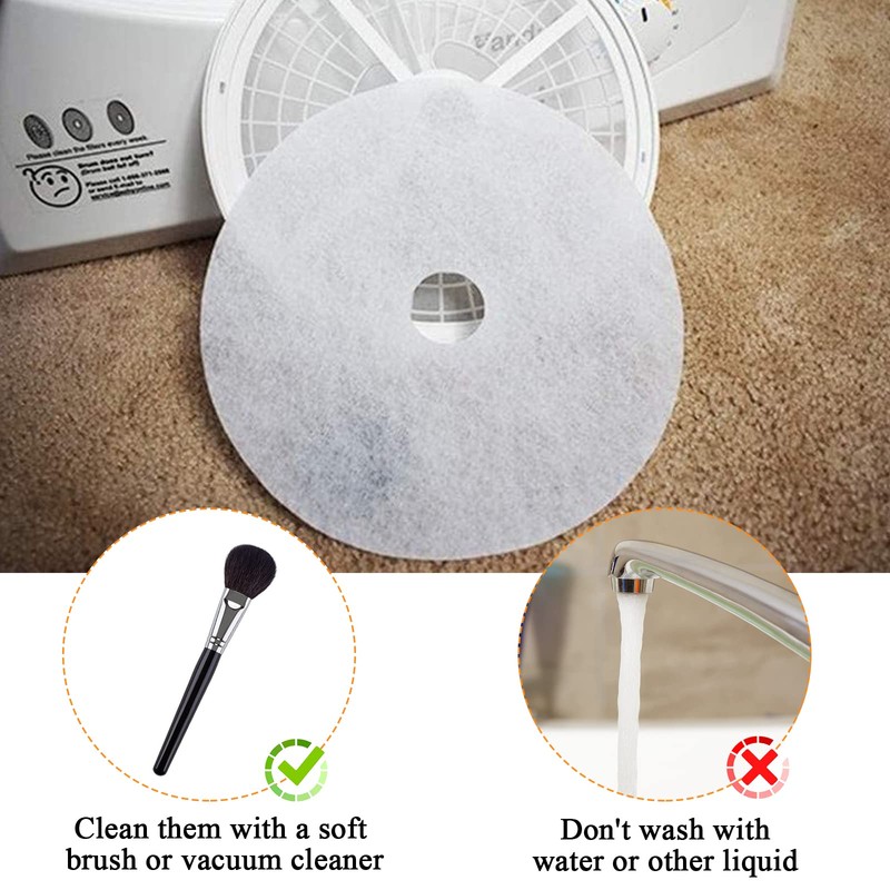 20PCS Universal Cloth Dryer Exhaust,Dryer Lint Filter Replacement Compatible Filter