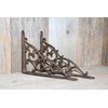 9 - Decorative Cast Iron Shelf Bracket, Victorian Scroll Design,