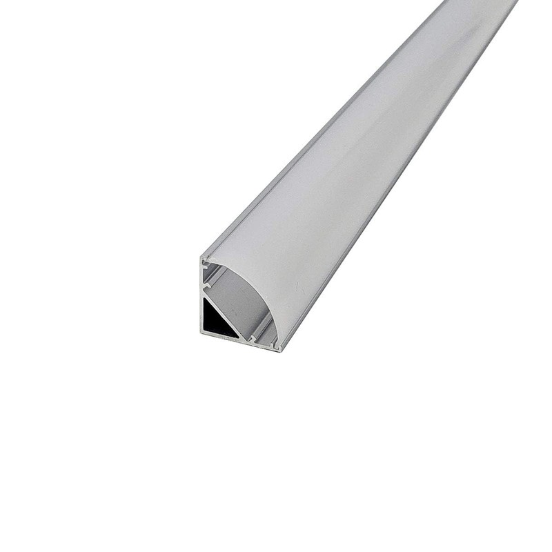HAMRVL 6-Pack 1ft/30cm 16x16mm Led Aluminum Channel System with Cover