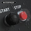 DaierTek - Interruptor de botón de arranque de 12 V,
