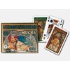 Piatnik 2539 "Mucha - Hyacinta Card Game (2 x 55-Piece)