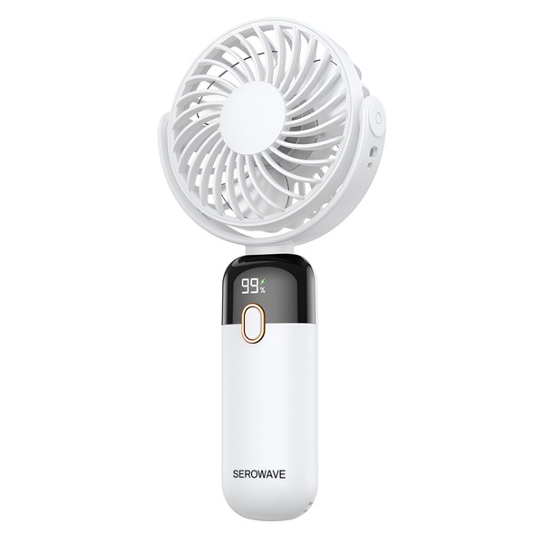 Serowave Handheld Portable Fan – Strong Powerful Wind Power, 4