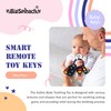 BIGSPINACH Baby Teething Keys Toys 6 to 12 Months,Gothic Car