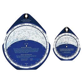Night Sky Planisphere, 30-40 Degrees N