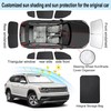 TINGLU Window Shades for Volkswagen VW Atlas 2018-2024 2025 Accessories