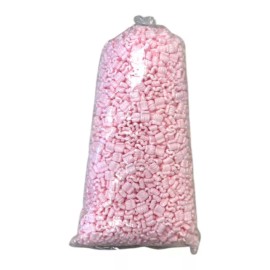 Storopack Packing Peanuts 1.5 cu ft - 1 Bag Pink Anti Static Popcorn Free Shipping