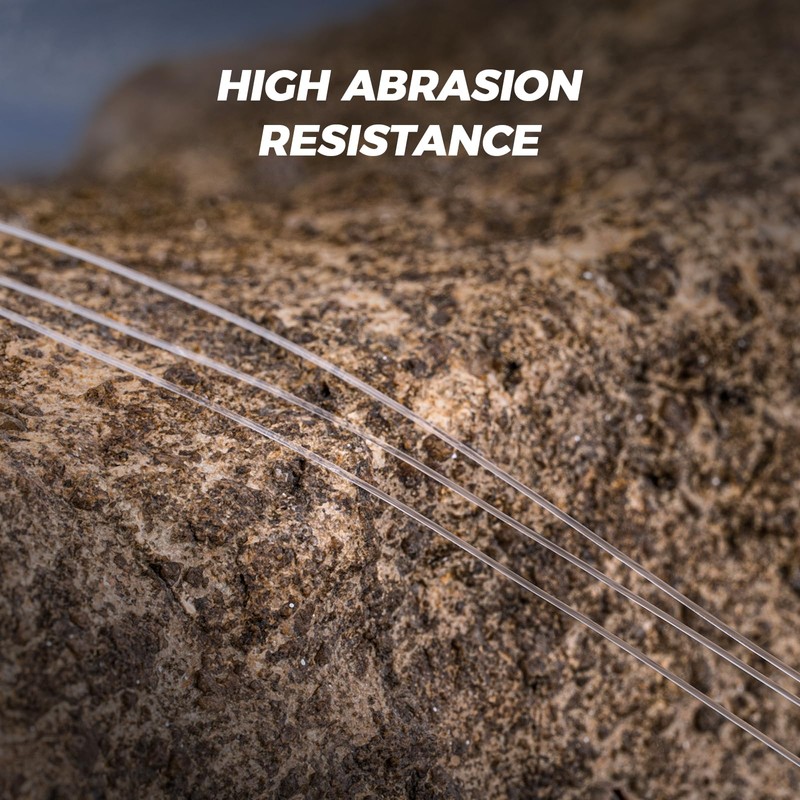 KastKing Kovert Elite 100% Fluorocarbon Fishing Line, Shock Resistant, High