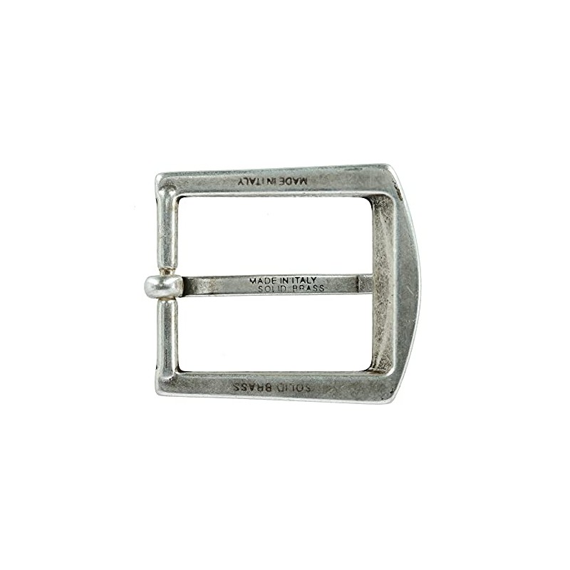 Trafalgar 32mm Square Bubble Edge Solid Brass Belt Buckle