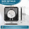 Square Drip Pan 7.75" Heavy Duty Gas Burner SGP-400 Square