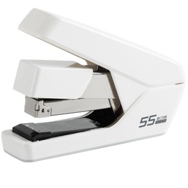 deli Stapler 80% Labor Saving Stapler, 55 Sheet Binding Stapler, White
