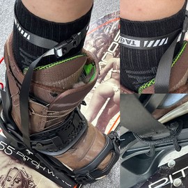 TaoTech Leash Cord Leash Belt Snowboard Anti-lost Buckle (Beige)