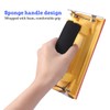 OUNONA Hand Grip Sandpaper Holder Sponge Handle Handheld Sand Paper