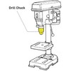 Drill Chuck Upgrade & Key fits - JET 15" DRILL