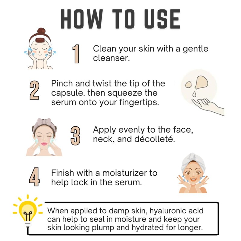 Masque Bar My Ingredients 10% Serum Capsules for Face -