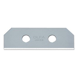 OLFA 1077173 SKB-8 Dual-Edge Blade for SK-8 Safety Knives, Standard, Silver (Pack of 10)