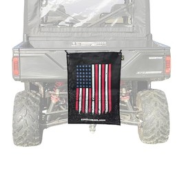 Gorilla Bag Universal UTV/Golf Cart/Marine/Outdoor Trash Mesh Bag (American Flag)