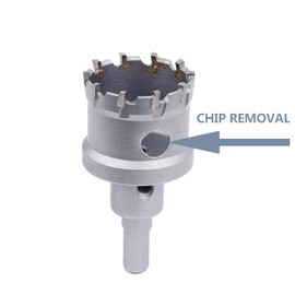 32mm / 1-1/4 inch Metal Steel Hole Saw Drill Bit, Metal Hole Cutter for Thick Metal,Stainless Steel,Iron and Wood (32mm / 1-1/4inch)