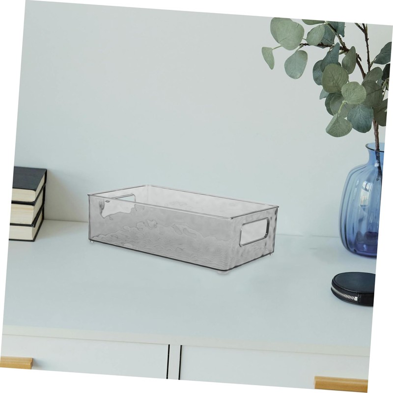 Levemolo Storage Box for Kitchen and Refrigerator Stylish Grey Organizer