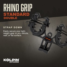 Kolpin Rhino Grip - Double - 21505, Black