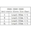 Aituo 3 Pairs Anti-Static Anti-slip Gloves for PC Computer Repair