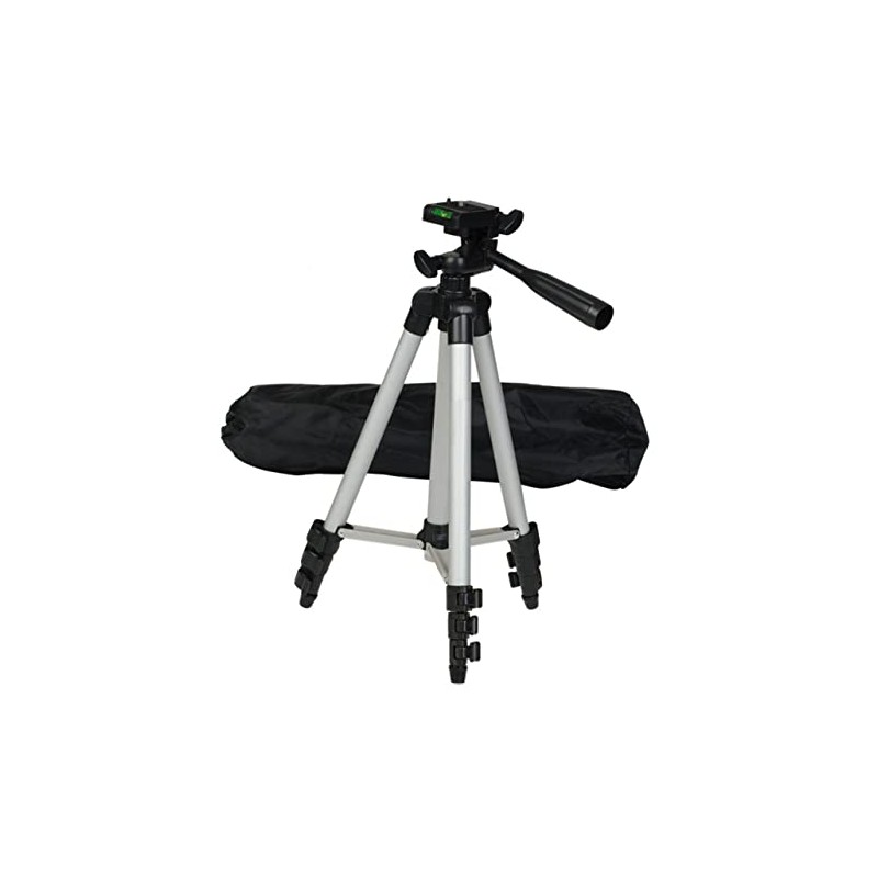 SEWACC Adjustable Height Aluminum Alloy Tripod Stand for Cameras Rotating