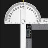 Woodworking Angle Protractor Rotary Adjustable Angle Finder Carbon Steel Chrome