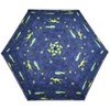 Knirps children's compact umbrella with reflective trim.