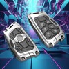 Cavlobe Zinc Alloy Key Fob Cover,Keychain,Full Protection Car Key Case