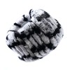 HEIZZI Larger Size Real Fur Headband Genuine Rabbit Fur Headband