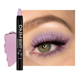 Kaely Cream Eye Shadow Sticks, Waterlily Purple Matte Eyeliner Pencil Eyeshadow Palette Makeup, Eye Highlighter Brightener Stick for Older Women Waterproof Pigmented, sombras para ojos, New-69